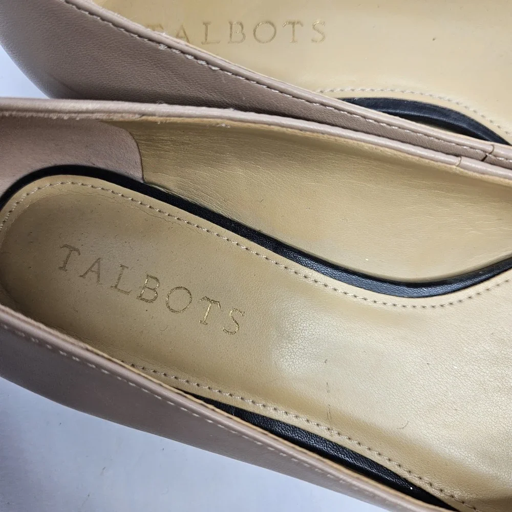 Talbots slip On Genuine Leather‎ Upper Size 6M Heel To Toe 9 3/4